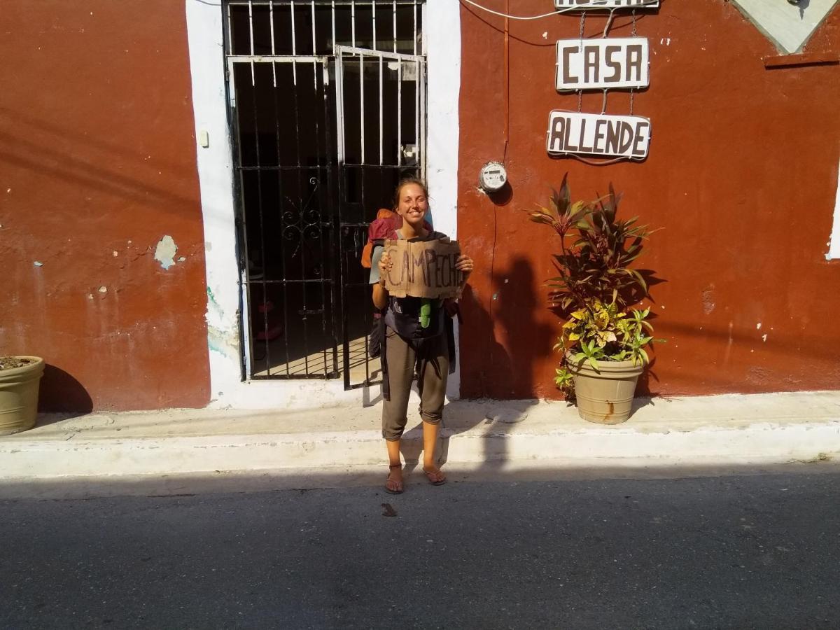 Cuartos Y Hostal Jaqueline Campeche Bagian luar foto